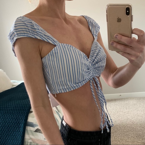 L’Academie The Catalina Top Sky Stripe Small - Picture 6 of 7